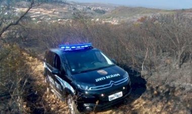 DIAMANTINA: PCMG apura incêndio criminoso em vegetação e identifica suspeitas