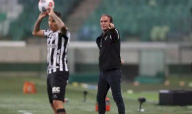 Atlético: Cuca afasta pressão e prega equilíbrio para decisão contra o Palmeiras