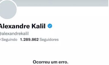 Perfis verificados de Alexandre Kalil somem das redes sociais
