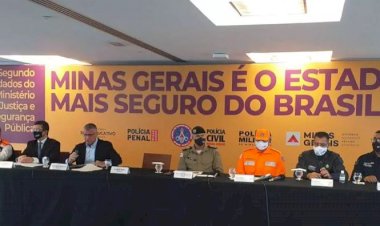 Minas registra queda nos índices de criminalidade