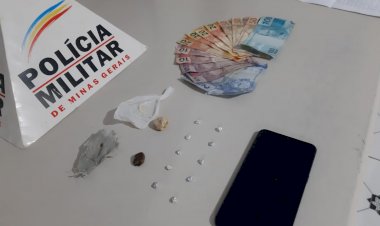 Homem ´preso por tráfico de drogas em Coroaci