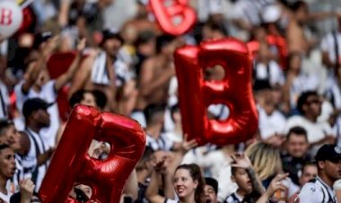 Torcida do Galo faz a festa antes, durante e depois do clássico