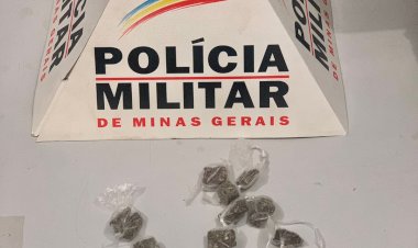 PM de Guanhães prende homem por tráfico de Drogas