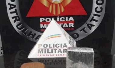 Militares do 3⁰ BPM de Diamantina, localiza e apreendem grande quantidade de entorpecente