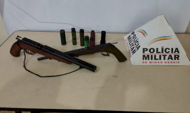 Polícia Militar de Rio Vermelho realiza operação e prende homem por posse ilegal de arma de fogo