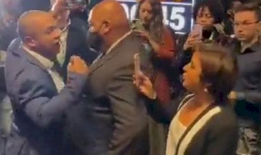 Deputado bolsonarista hostiliza Vera Magalhães nos bastidores de debate