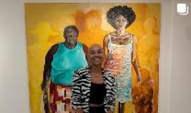 Conheça Ana Paula Sirino, a artista plástica de Sabinópolis que apresenta exposição “Nos Olhos do Começo” em Belo Horizonte
