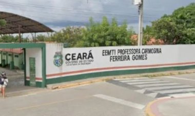 Adolescente leva arma de fogo para escola e atira em três colegas em Sobral