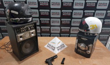 PM de Guanhães prende autores de roubo e recupera objetos levados da vítima