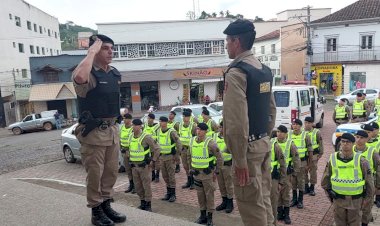 O 65º  BPM  De Guanhães recebe 40 novos Soldados para fortalecerem o policiamento nas 26 cidades que compõem a Unidade.