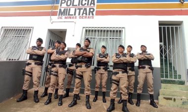 O 3° PELOTÃO DE SABINÓPOLIS RECEBE REFORÇO DE NOVOS  POLICIAIS