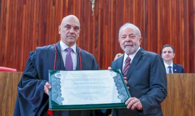Moraes: diplomação de Lula é ‘vitória da democracia contra desinformação'