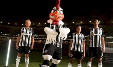 Atlético lança nova camisa, que faz alusão à Arena MRV;