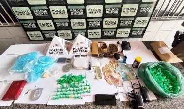Grande Operação militar do 58º BPM  cumprimentos de mandado de  busca e apreensão executados em 17 Alvos em Timóteo e Cel. Fabriciano
