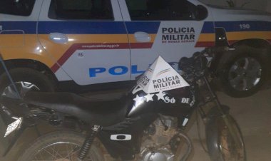 Polícia Militar de Rio Vermelho prende suspeito com motocicleta adulterada no Povoado do Viana  Rio Vermelho, 22 de janeiro de 2024