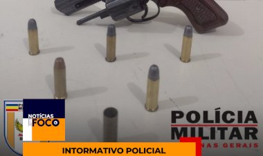 Homem é preso durante Operação “Férias Seguras” com arma de fogo irregular