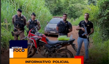 PM de Coluna e Frei Lagonegro, recuperam motocicleta furtada do pátio credenciado do Detran.