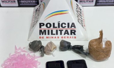 62º BPM/VARGEM ALEGRE – PM apreende drogas durante operação