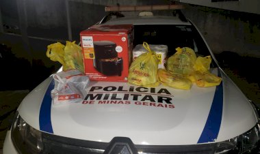 POLÍCIA MILITAR DE GUANHÃES PRENDE AUTORA DE ESTELIONATO EM SUPERMERCADO