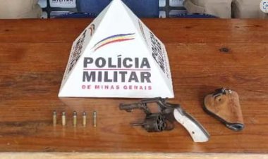Polícia Militar apreende arma e prende homem por violência doméstica em José Raydan