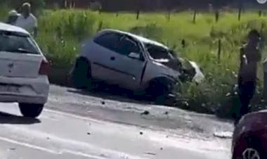 Motorista morre em acidente entre carreta e carro na BR-381, na Grande BH