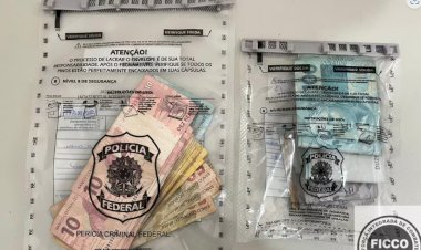 Suspeito de tráfico é preso com R$ 13 mil durante operação da PF em MG