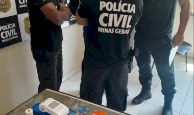 Polícia Civil cumpre mandado de busca e apreensão contra funcionário suspeito de furtar a empresa onde trabalhava em Itaobim