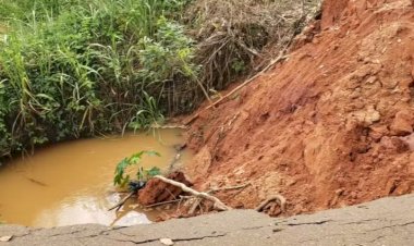 Fortes chuvas causam interdição parcial da MG-425, entre Caratinga e Entre Folhas