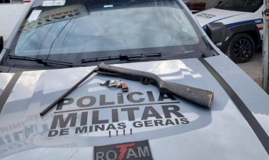Fazendeiro é preso com arma escondida em sapato infantil em MG