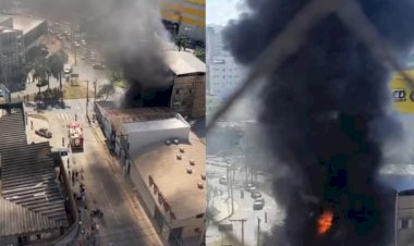 Incêndio destrói ferro velho em Ipatinga; prejuízo chega a R$ 1 milhão, segundo o proprietário
