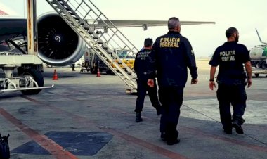 Cinco brasileiros foragidos são presos ao desembarcar de voo de deportados dos EUA em Confins
