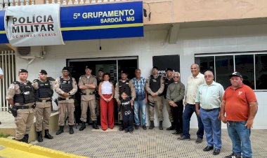 Inauguração da Nova Sede do Grupamento Policial de Sardoá e Primeira Fase do Olho Vivo