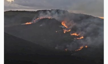 TRABALHOS CONTINUAM Combate a incêndio na Serra da Calçada, na Grande BH, já dura mais de 24 horas