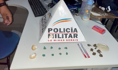 Jovem é presa com drogas escondidas entre fraldas, leite e mamadeira do filho de 3 meses em Curral de Dentro