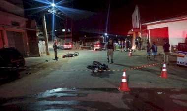 Batida entre duas motos deixa motociclista morto e outro gravemente ferido em São João Nepomuceno