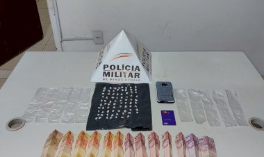 Homem é preso pela 2ª vez em menos de um mês ao ser flagrado escondendo drogas em telhado de garagem