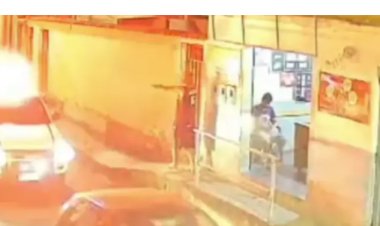 Vídeo mostra homem que matou companheira atirando na PM em Nova Lima