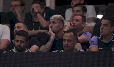 Lesionados, Lyanco e Léo Duarte acompanham partida entre Atlético e Bragantino na Arena MRV