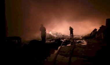 Incêndio em galpão faz temperatura chegar a 65 °C em Venda Nova, em BH