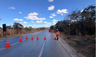Obras com pare e siga nas BRs-251 e 116 são retomadas a partir desta quarta