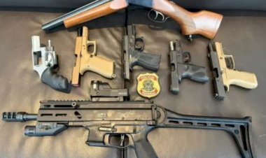 PF encontra sete armas em endereço ligado a advogado de Mario Frias em SP