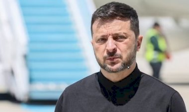 Drone atinge de raspão avião que transportava Zelensky para a Noruega