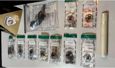 Homem é preso e adolescente apreendido após revólver com numeração raspada ser jogado em quintal