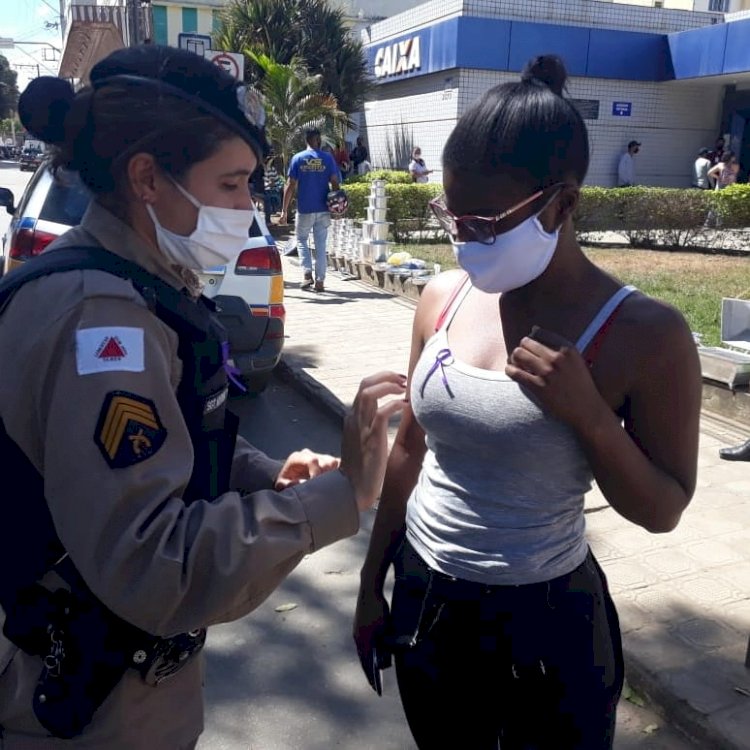 POLÍCIA MILITAR REALIZA AÇÕES DE COMBATE À VIOLÊNCIA DOMÉSTICA NA ÁREA DO 65° BATALHÃO