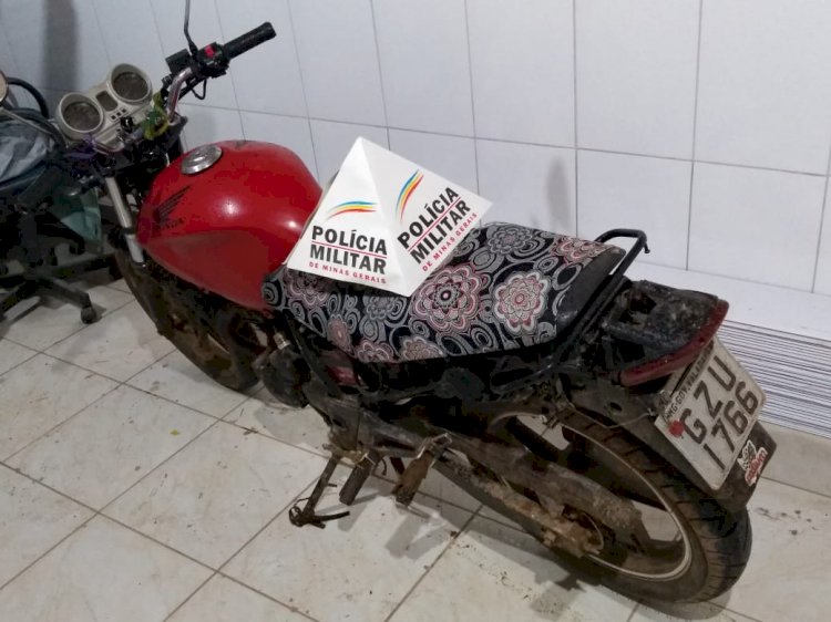Militares do 65º Batalhão recuperam motocicleta furtada