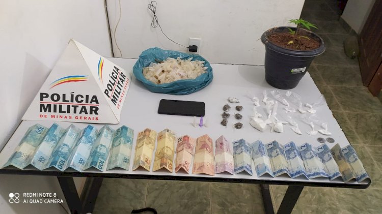 Polícia Militar prende traficantes preparando droga para o comércio em Coluna