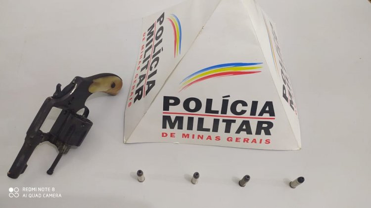 POSSE ILEGAL DE ARMA DE FOGO EM COLUNA