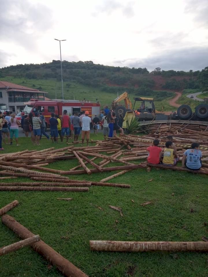 Acidente envolvendo caminhão deixa vítima fatal na LM-505 em Virginópolis