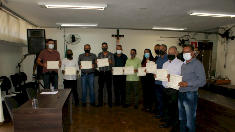 Candidatos eleitos da 242ª Zona Eleitoral, foram Diplomados na manhã de hoje, 18/12, no Fórum de Sabinópolis.