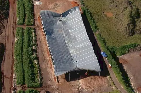 Parte de tenda da Vale para abrigar bombeiros desaba em Brumadinho